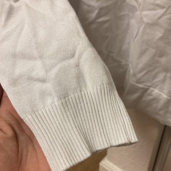 what ;  calvin klein long dress turtleneck blouse in the color white 🦷 - Picture 7 of 10